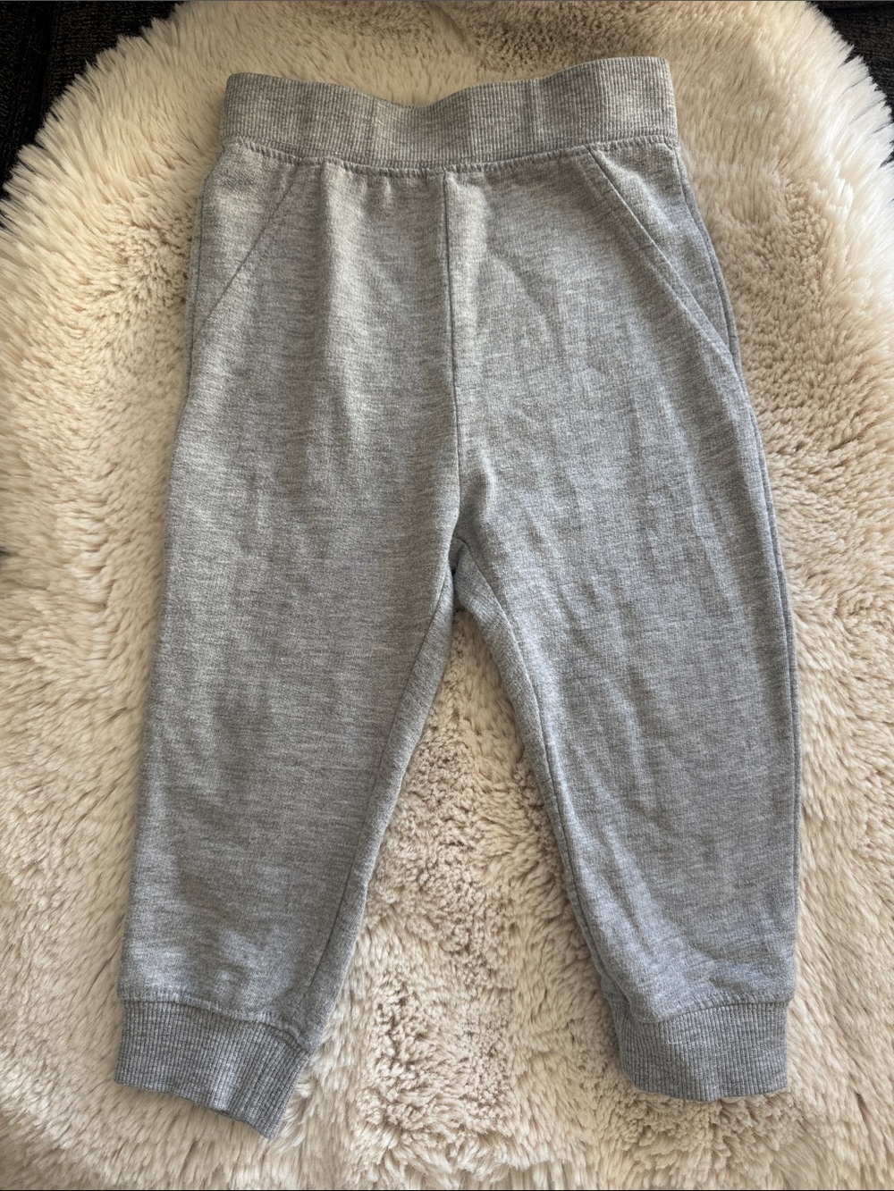 Baby 18mos Grey Jogger Pants